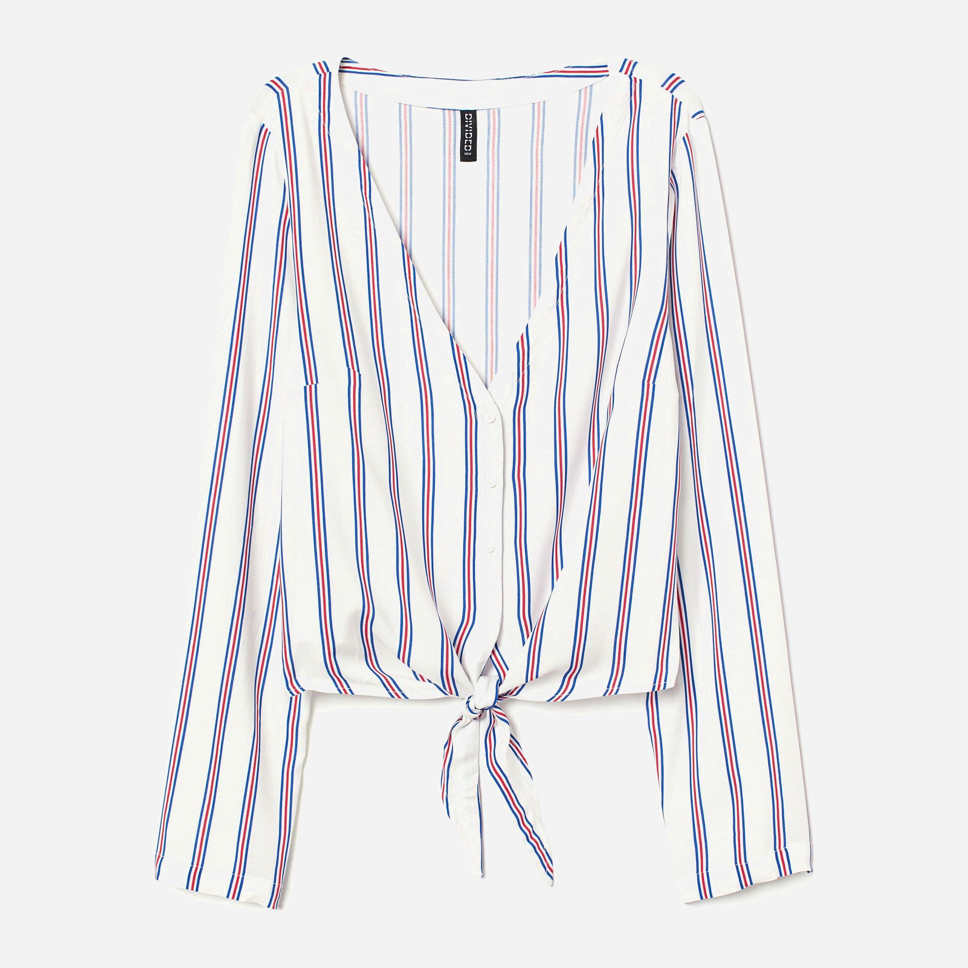 

Блузка H&M 060695857_white  Белая, Блузка H&M 060695857_white 32 Белая