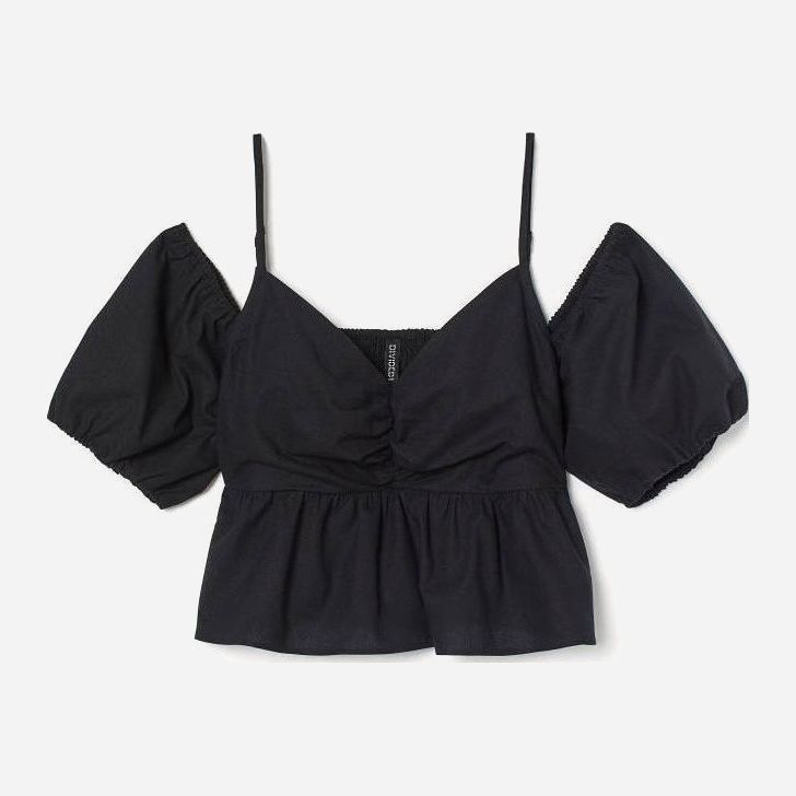 

Топ H&M 060829185 32 Черный