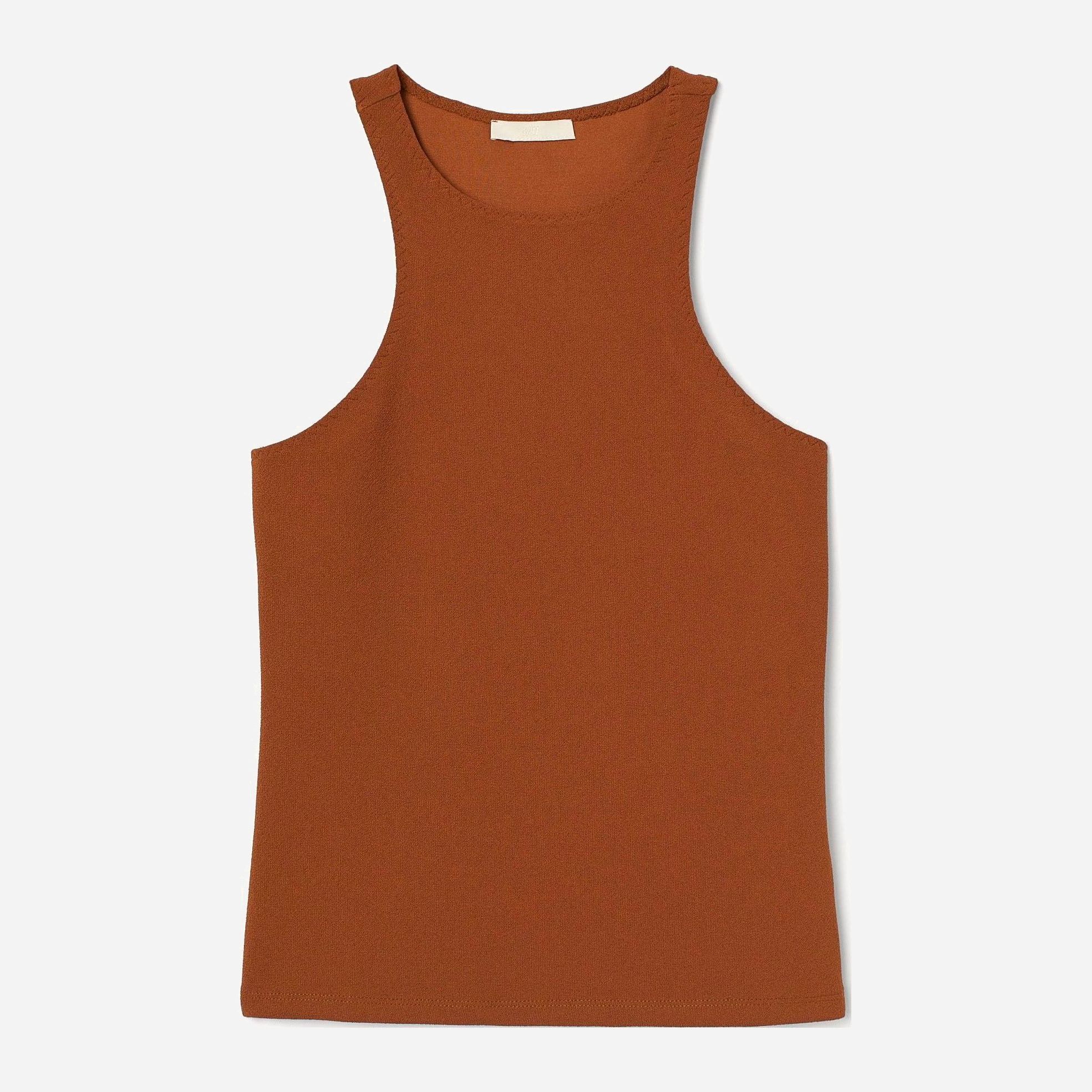 

Топ H&M 060888733_brown L Коричневый