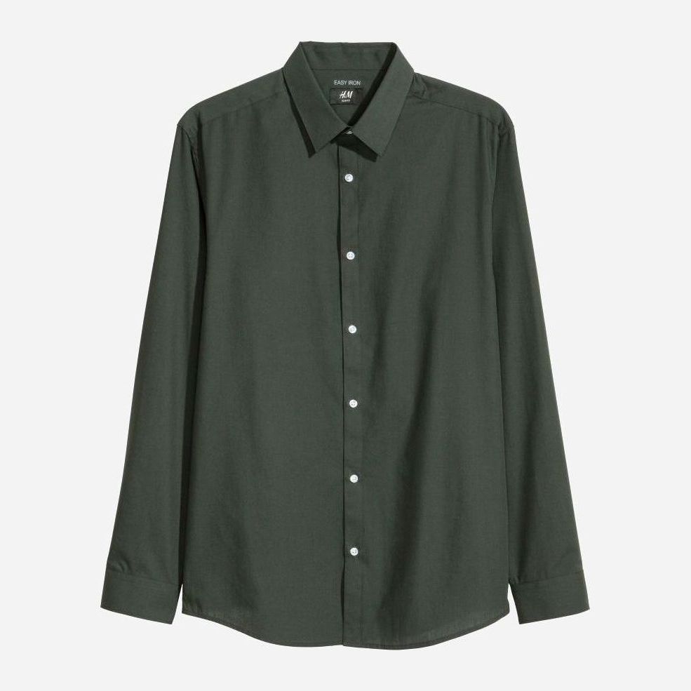 

Рубашка H& 060501616  Черная, Рубашка H&M 060501616 M Черная