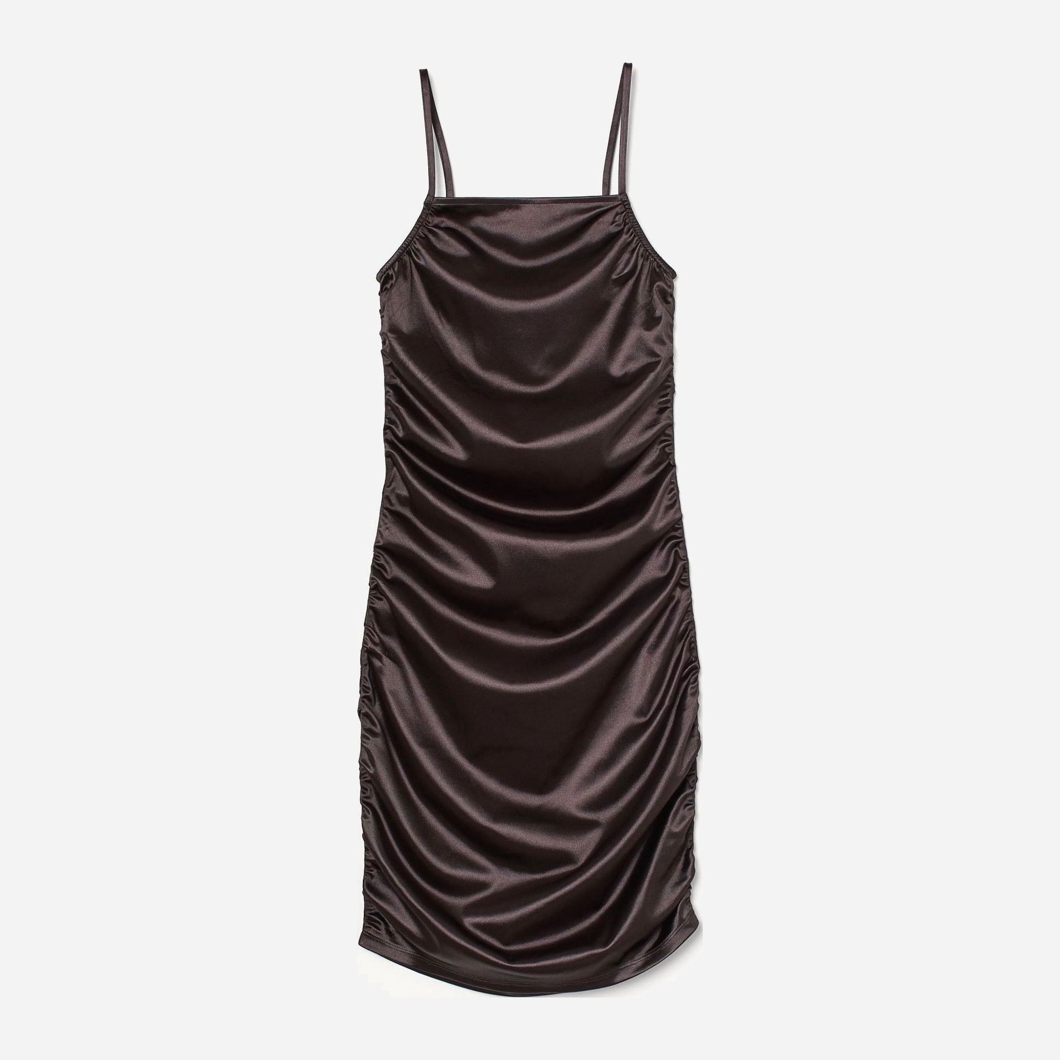 

Платье H& 060918947_brown  Темно-коричневое, Платье H&M 060918947_brown M Темно-коричневое