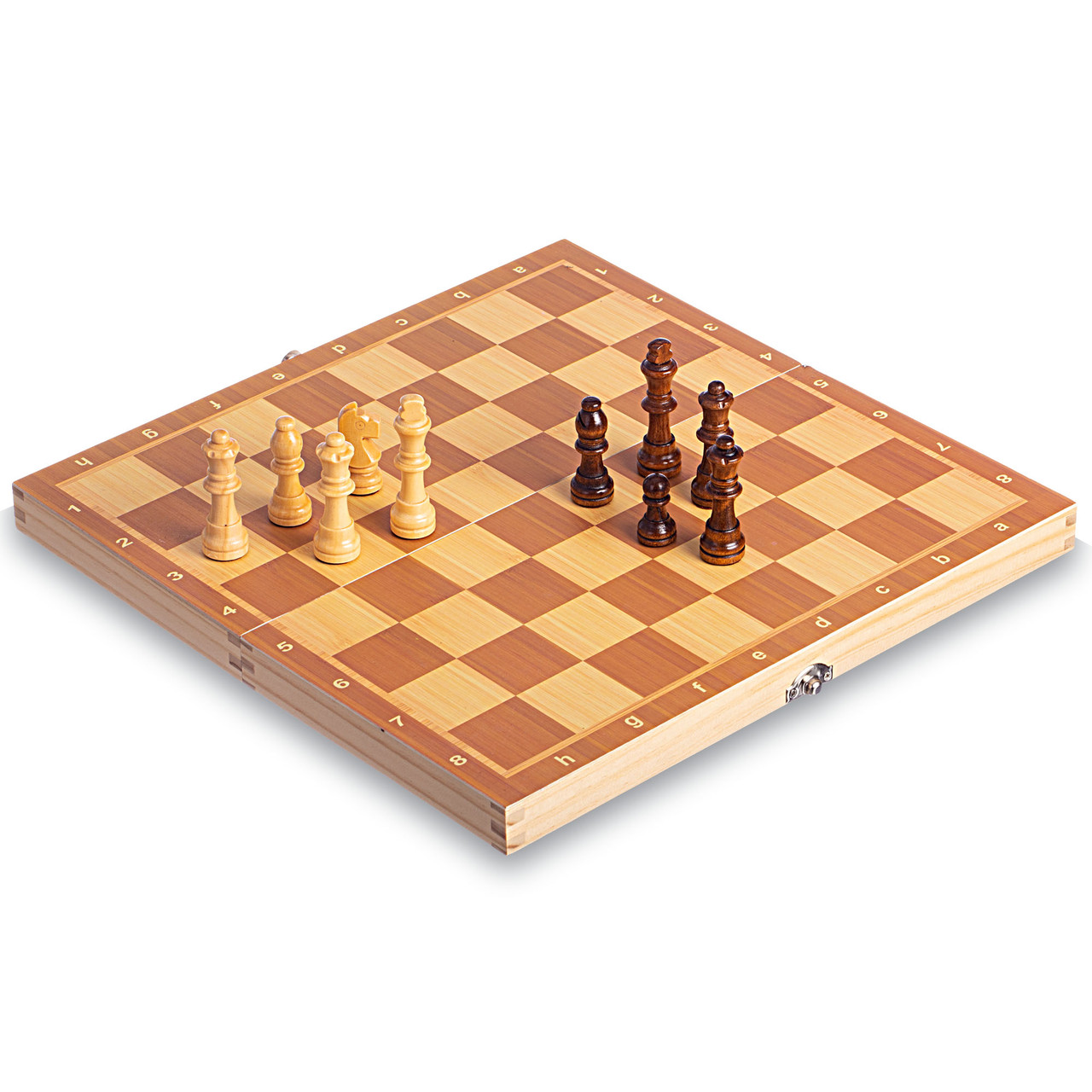 

Шахматы настольная игра на магнитах W6703 34x34 см дерево