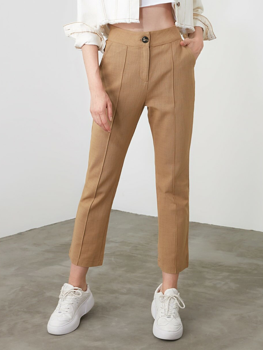 

Брюки Trendyol TWOSS20PL0008-05 38 Camel