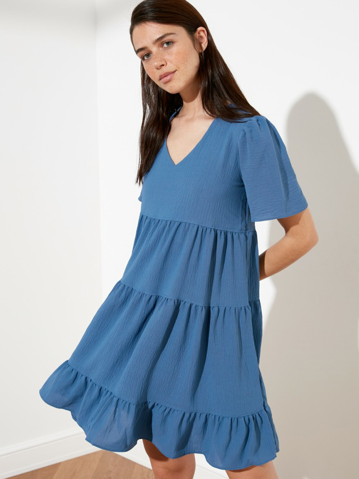 

Платье Trendyol TWOSS20EL0400-04 34 Indigo