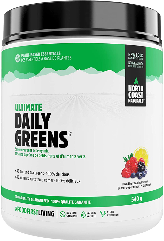 

Натуральная добавка North Coast Naturals NCN Daily Greens 540 г Ягоды и цитрусовые (627933101651)