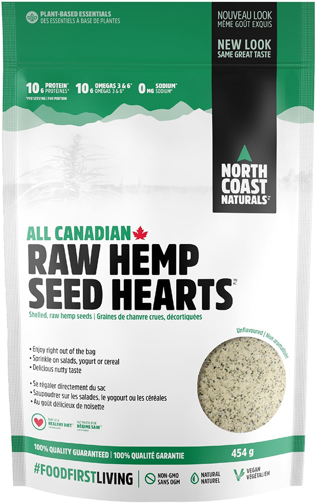 

Натуральная добавка North Coast Naturals NCN Hemp Seed Hearts 454 г (627933100753)