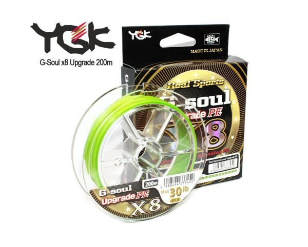 

Шнур плетеный YGK G-Soul x8 Upgrade 200m (4.0 (60lb / 27.22kg))
