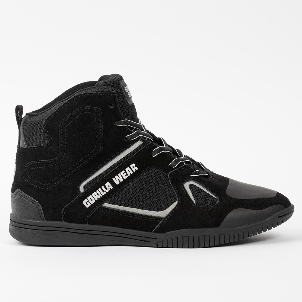 

Кросcовки Gorilla Wear Troy High Tops 43 Черно/Серые