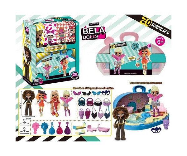 

Набор Bela Dolls Winter Disco с аксессуарами