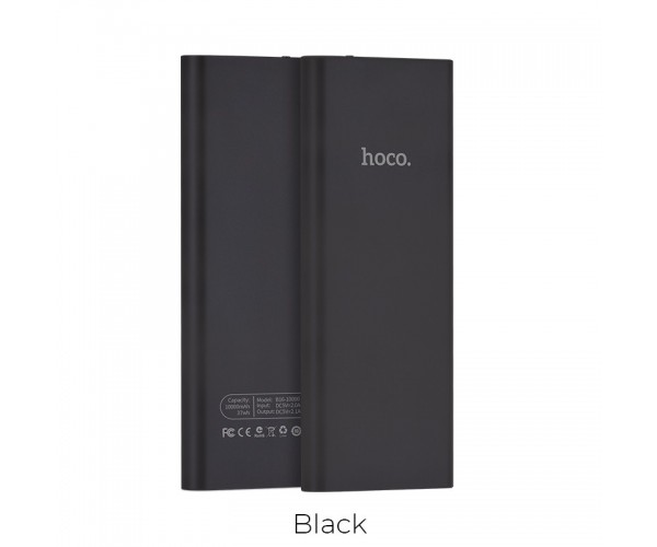 

Внешний аккумулятор Power Bank Hoco B16 Metal surface 10000mAh Original Black