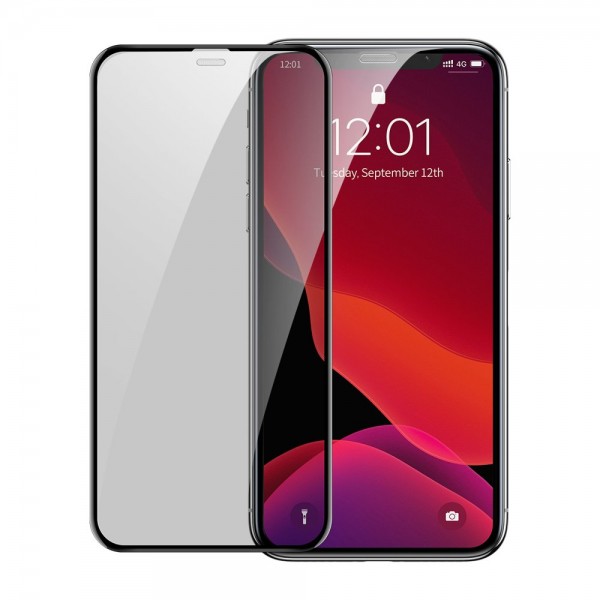 

Защитное стекло Baseus Tempered Glass Film Black для iPhone 11 Pro