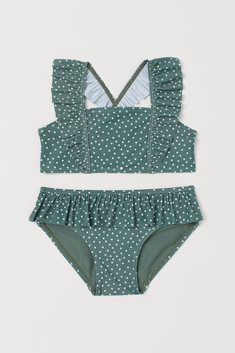 

Купальник H&M LP617 134-140 см, 8-10 років Зелений хакі (P-6910806231038)