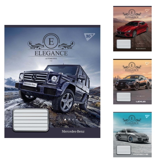 

Набор тетрадей 24 кл. YES Elegance, цена за уп. 20шт(764989)