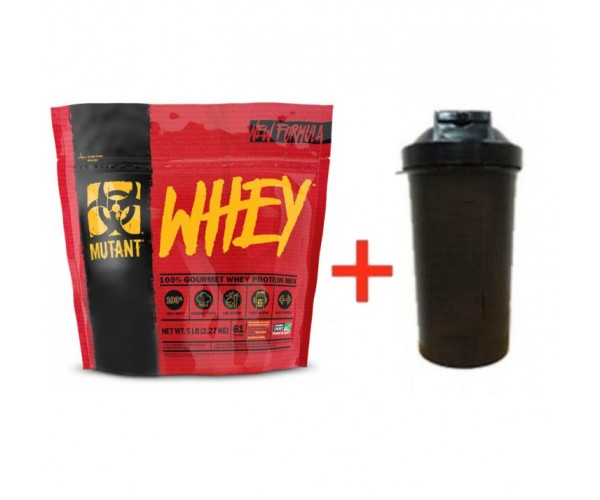 

Комплект протеин Mutant Whey, 2.27 кг Печенье с кремом + Шейкер (90900)