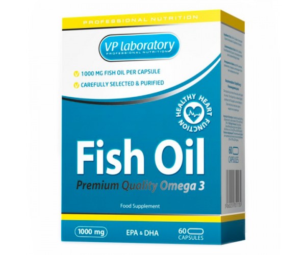 

Fish Oil VPLab Nutrition Premium Quality Omega 3 (60 капсул) (253301)