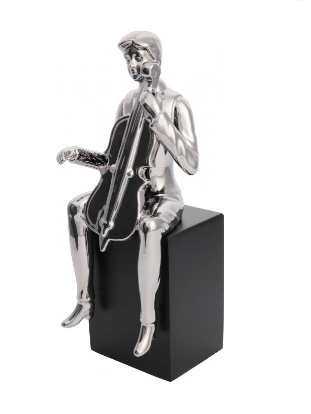 

Декоративная статуэтка Kayoom Violin Player Silver