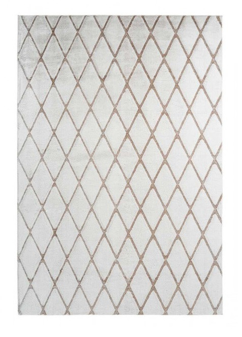 

Ковер Kayoom Vivica 225 romb white/taupe 80х150