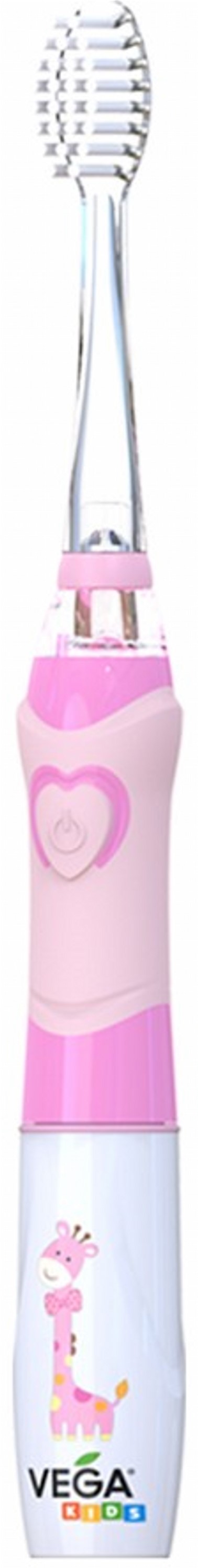 

Электрическая зубная щетка Vega Kids VK-400Р LIGHT-UP (розовая)