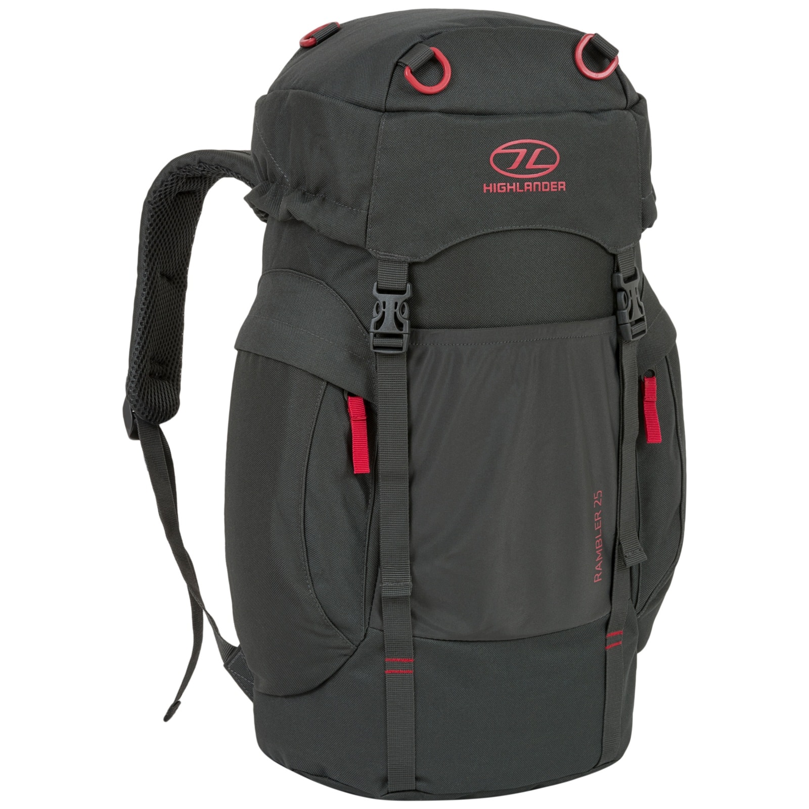 

Рюкзак туристический Highlander Rambler 25 Black (927903) (5034358868963)