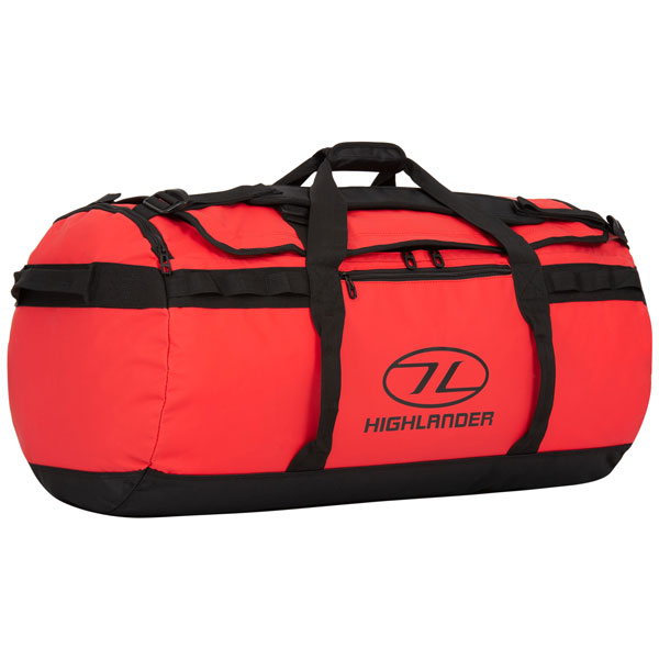 

Сумка дорожная водозащитная Highlander Storm Kitbag 90 Red (DB124-RD) (927458) (5034358866167)