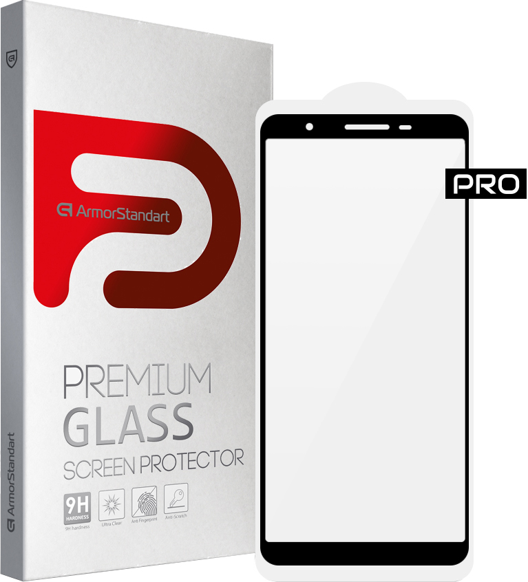

Защитное стекло ArmorStandart Pro для Samsung A01 Core 1 (A013) Black