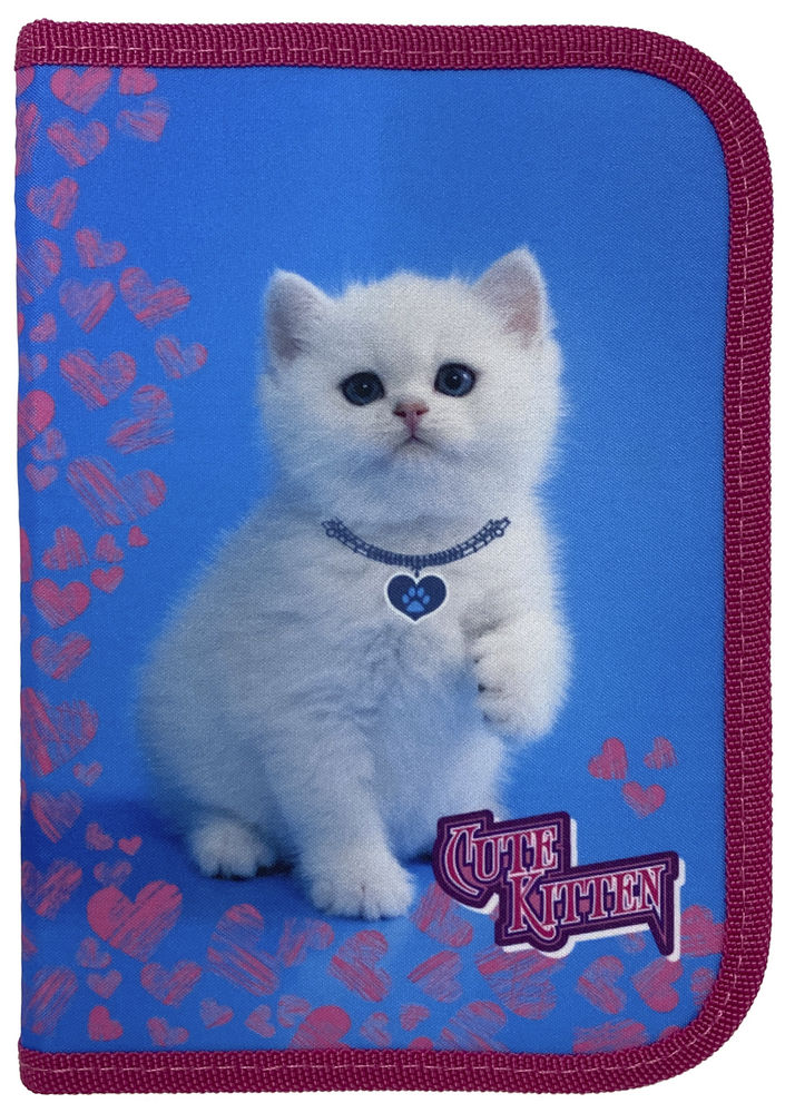 

Пенал Class Cute Kitten 1 отделение пустой (21005C/8591662210057)