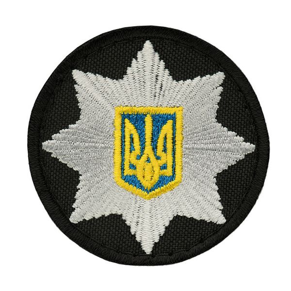 

Кокарда на липучке круглая (полиция) 5 см 2000000048741