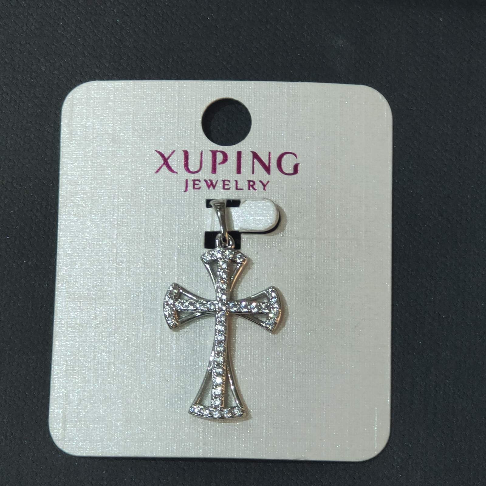

Кулон Xuping Крест посеребренный 61033