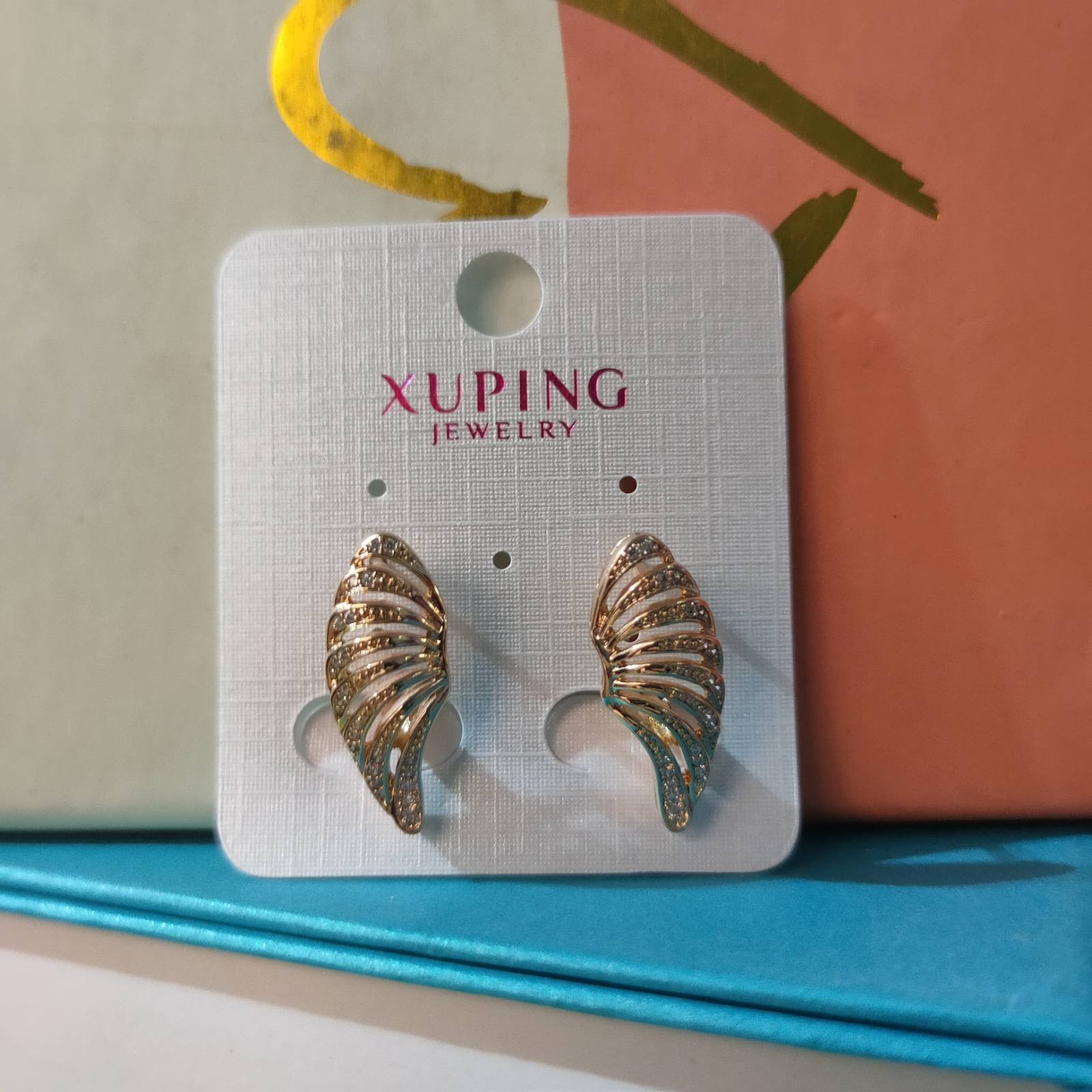 

Серьги Xuping позолота 99878