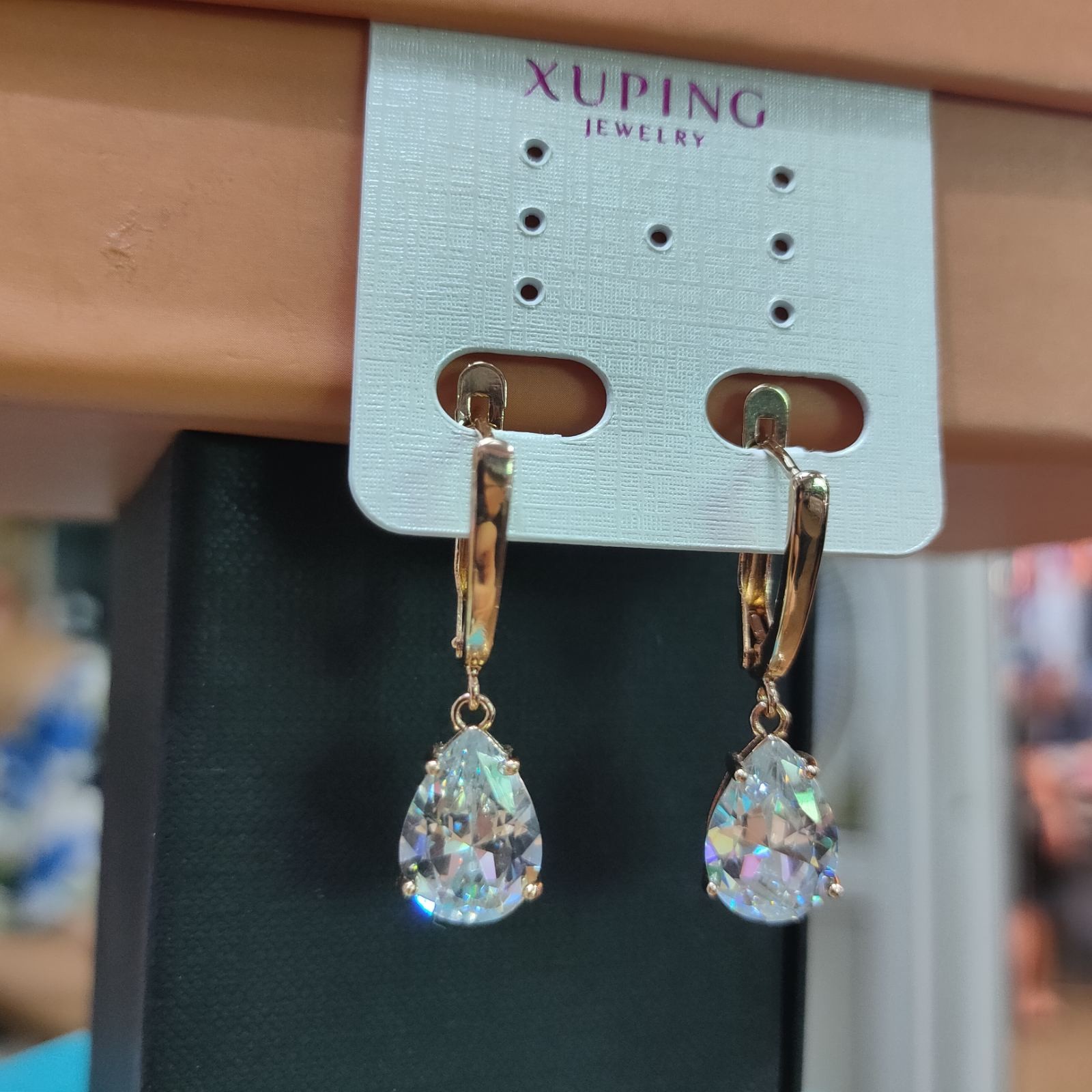 

Серьги Xuping позолота 99840