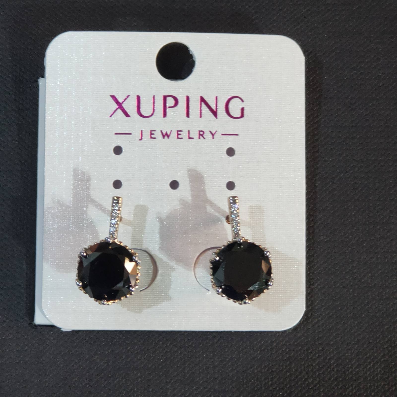 

Серьги Xuping с цирконием позолота 99793