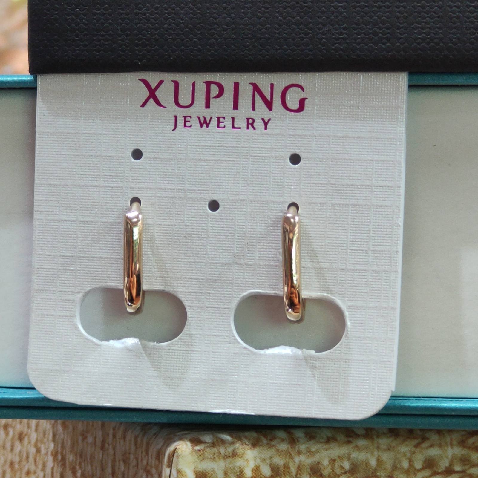 

Серьги Xuping Кольца позолота 99765