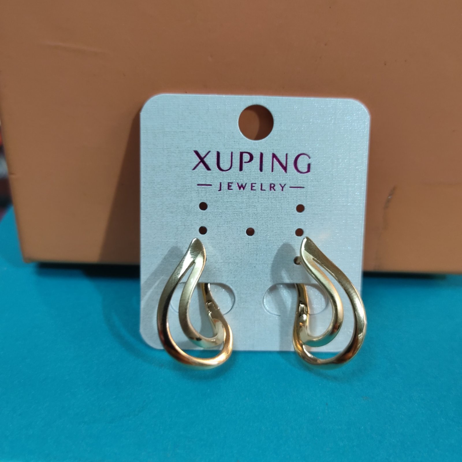 

Серьги Xuping позолота 99880