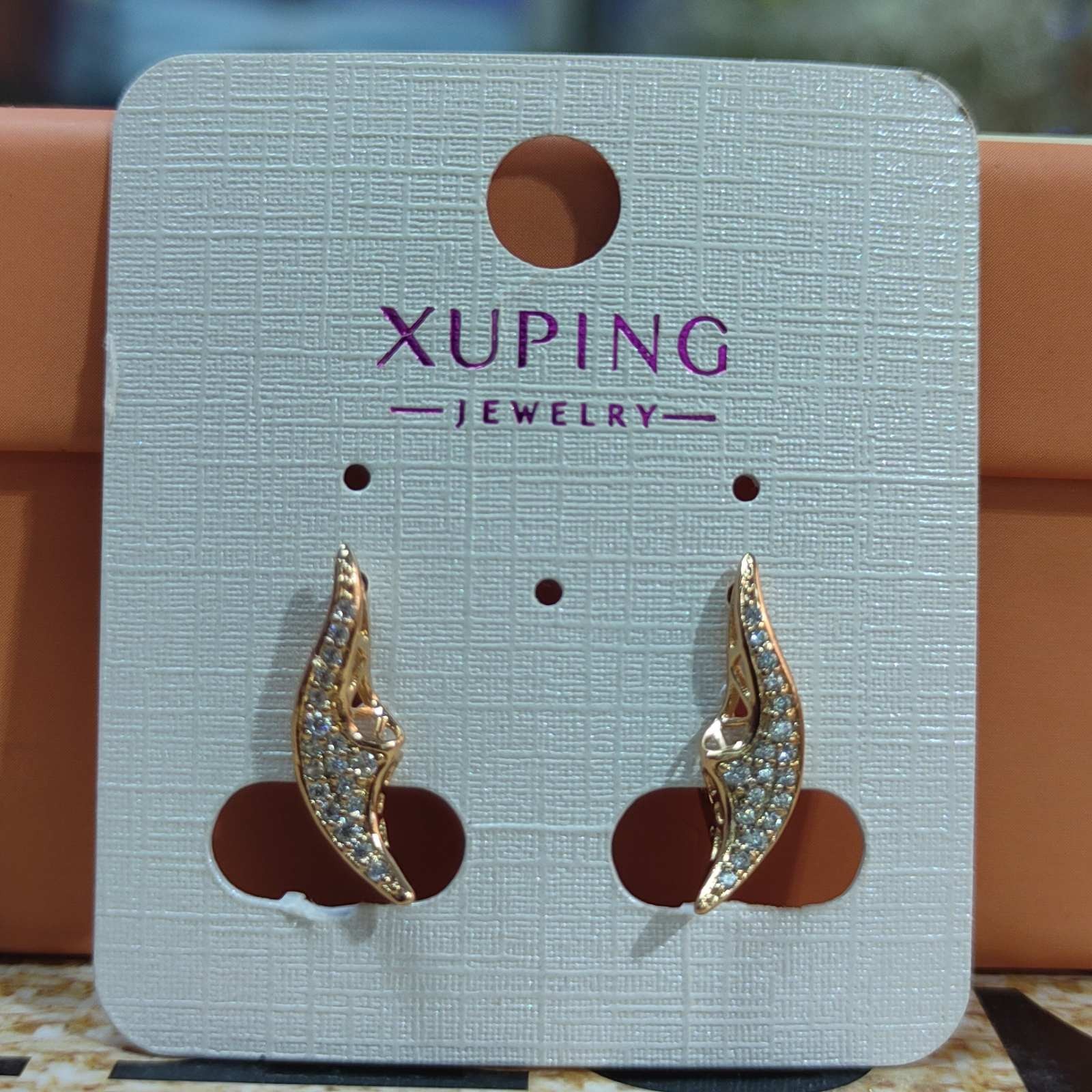 

Серьги Xuping позолота 99748