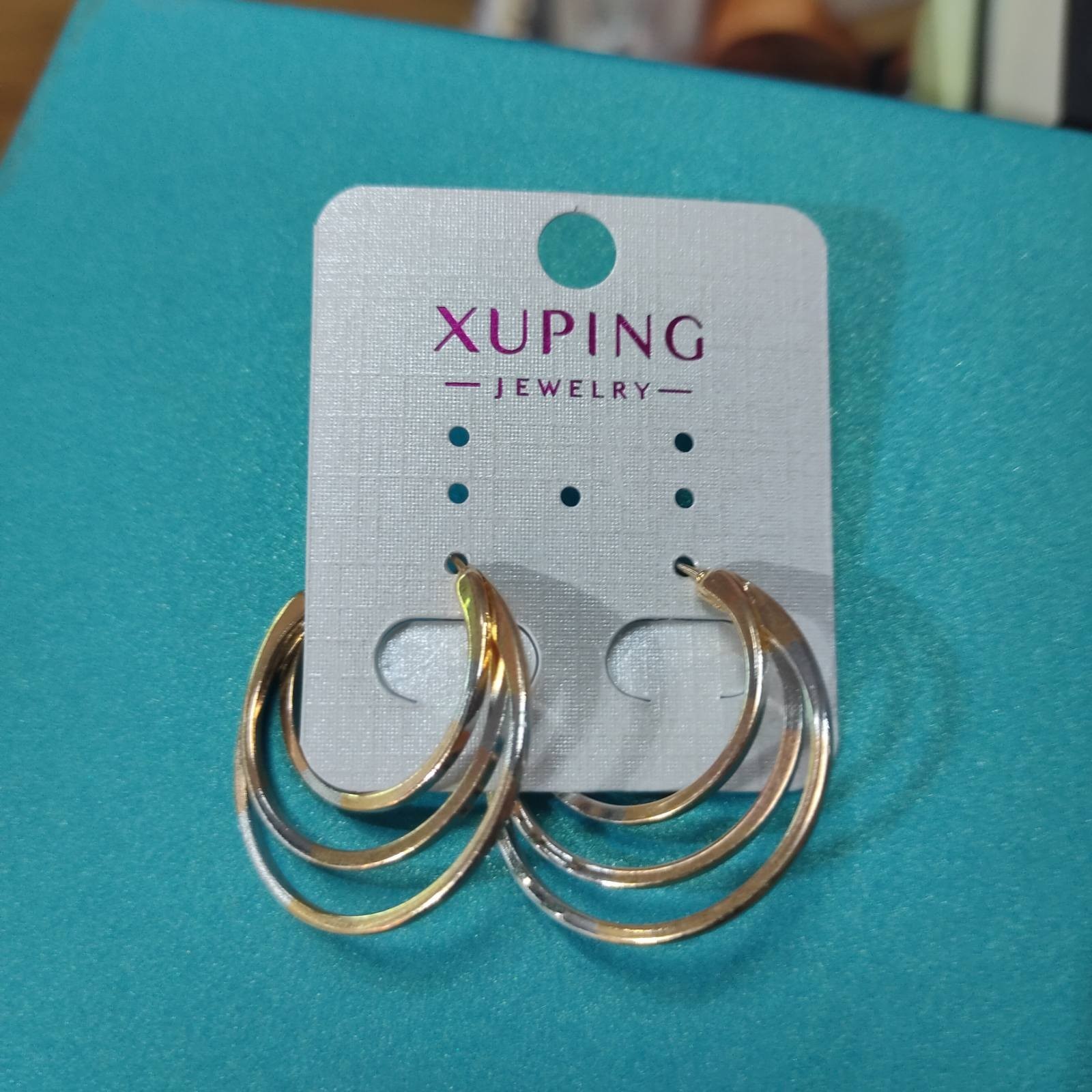 

Серьги Xuping позолота и посеребренные 99856
