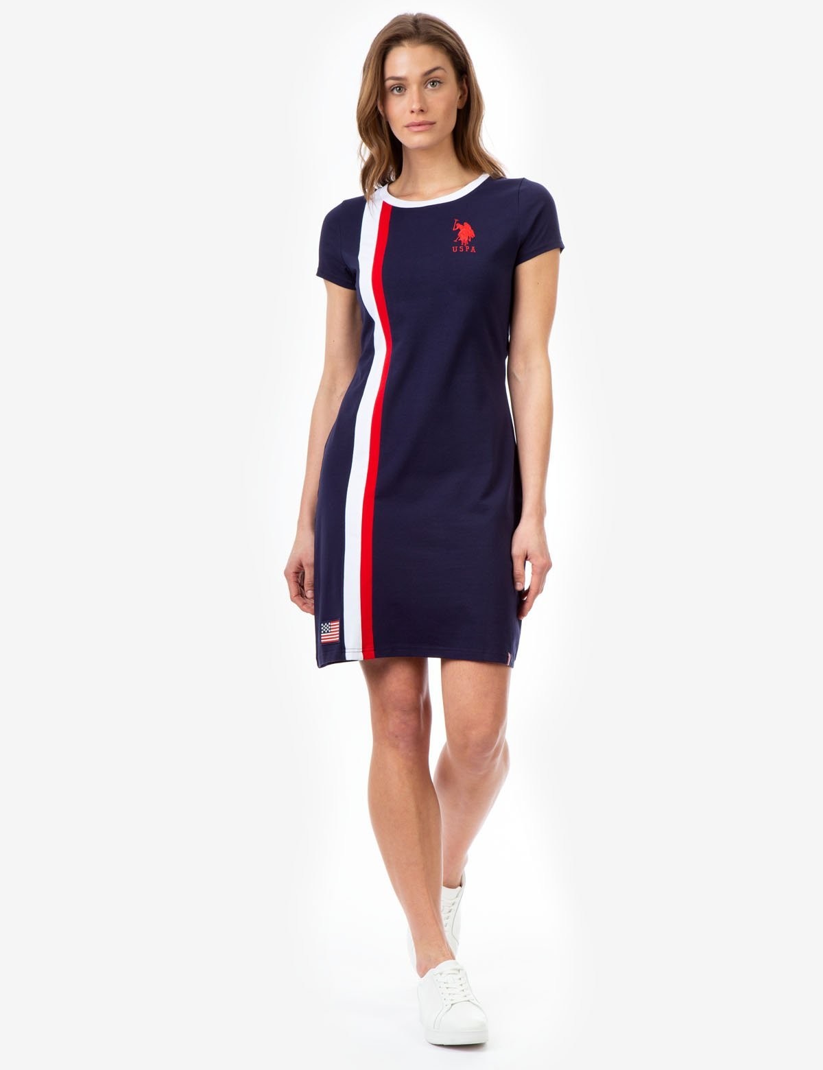 

Женское платье U.S. Polo Assn XS синее LOKGG32H