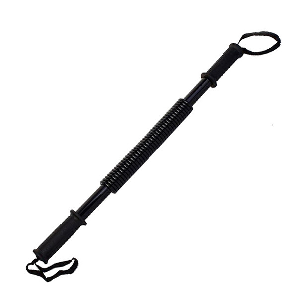 

Силовой пружинный эспандер (палка) EasyFit Power Twister 60кг черный