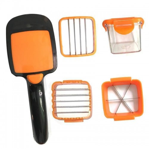 

Овощерезка С Контейнером Nicer Dicer Quick 5В1 (D2)