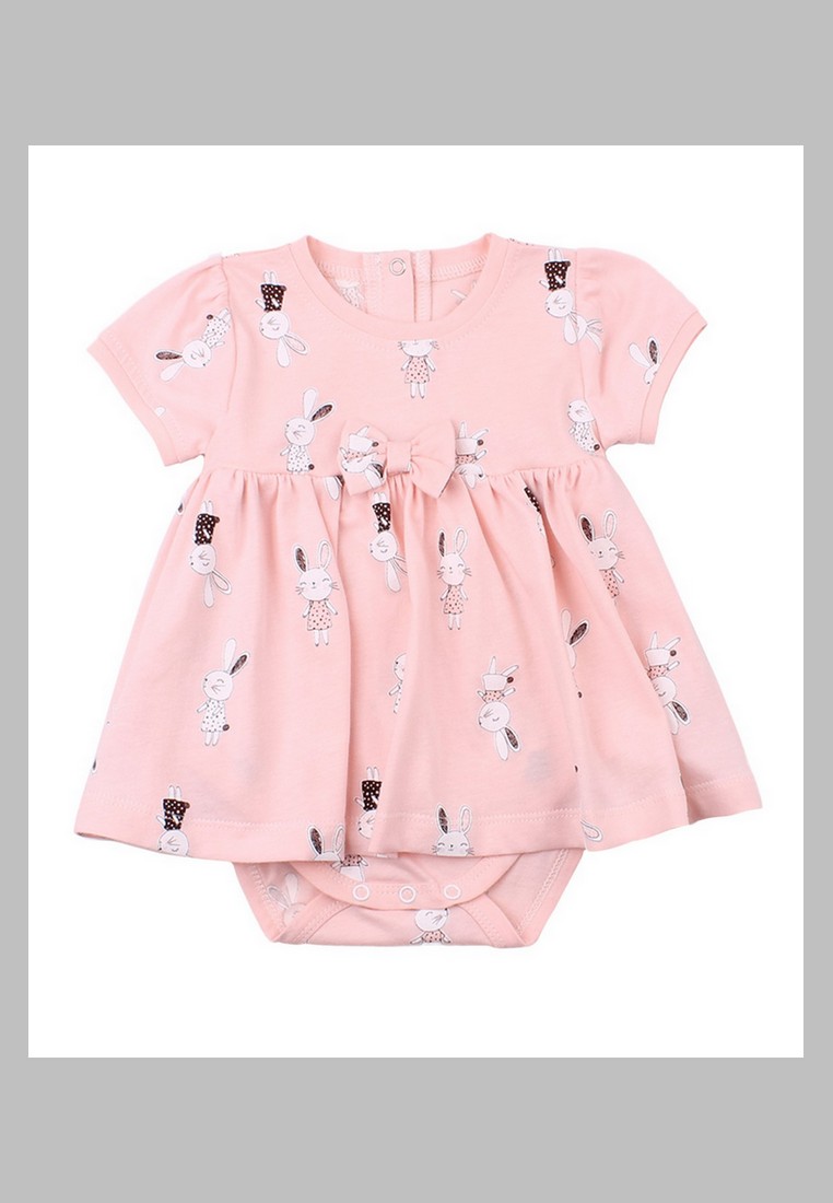 

Боди платье для малышки Фламинго текстиль 167-115 р48 80см персиковый 64021