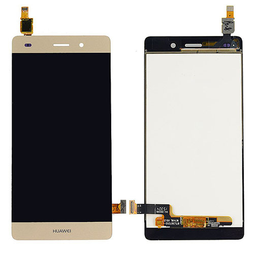

Дисплей для Huawei Ascend P8 Lite 2015 (ALE L21) золотистый (LCD экран, тачскрин, стекло в сборе) High Copy