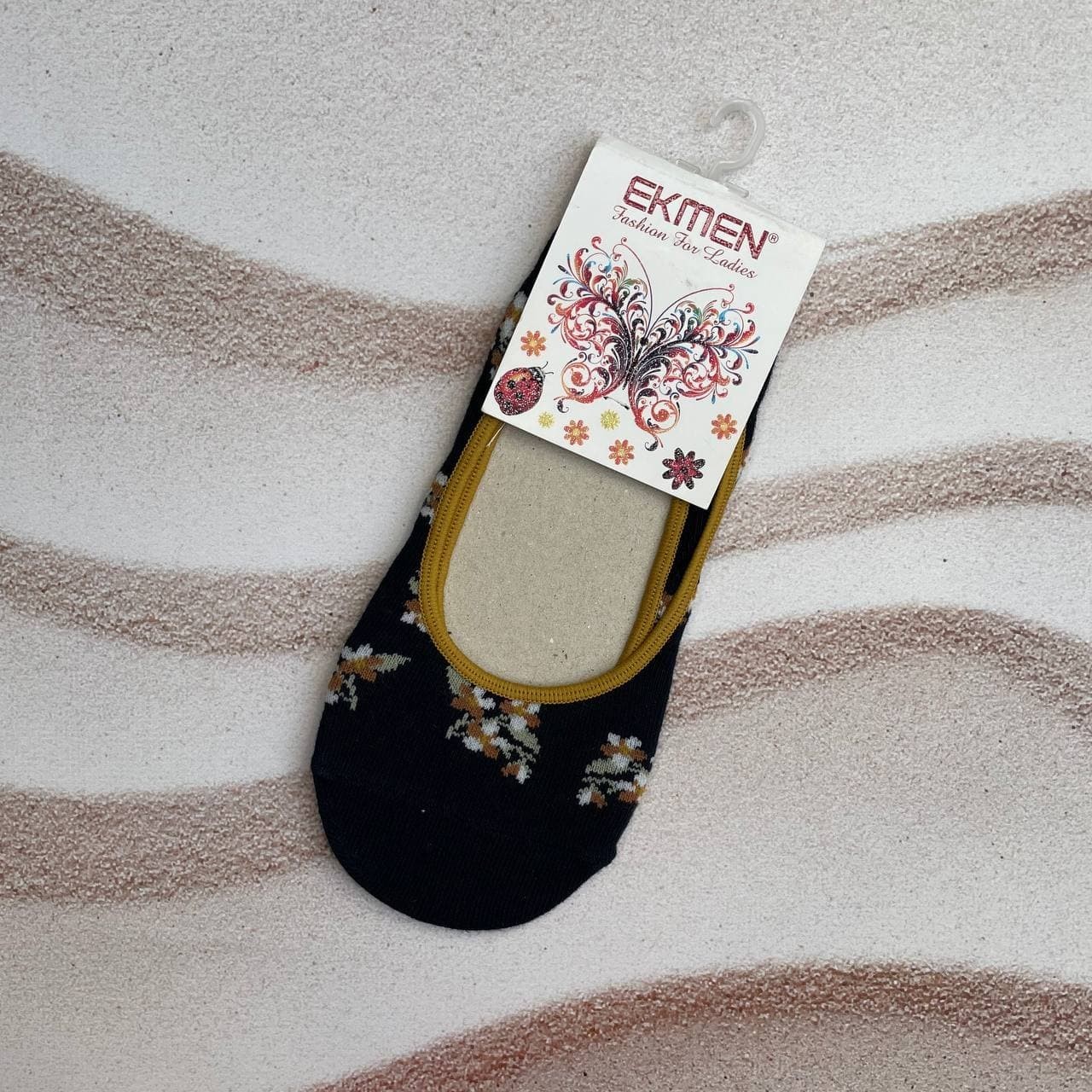 

Женские носки Ekmen следки 36-40р. Черные