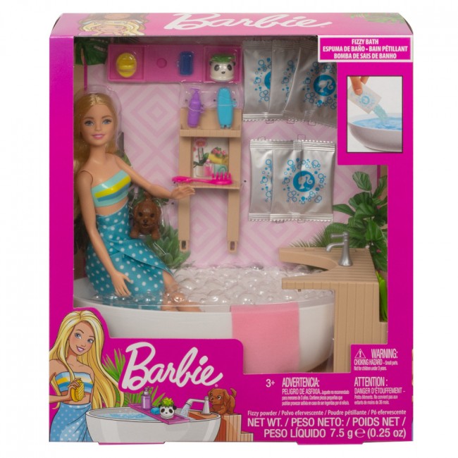 

Кукольный набор Barbie Ванная комната GJN32