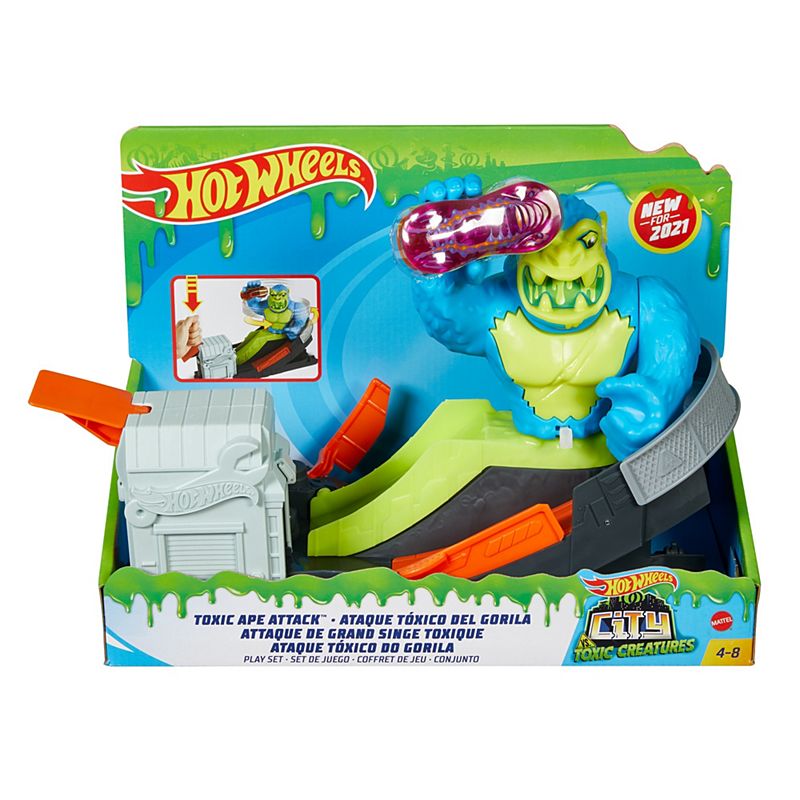 

Игровой набор "Атака токсичной обезьяны" Hot Wheels GTT66