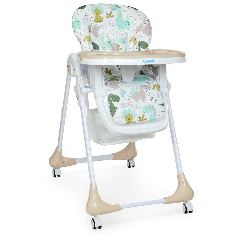 

Стульчик для кормления Bambi Dino Beige M 3233 бежевый