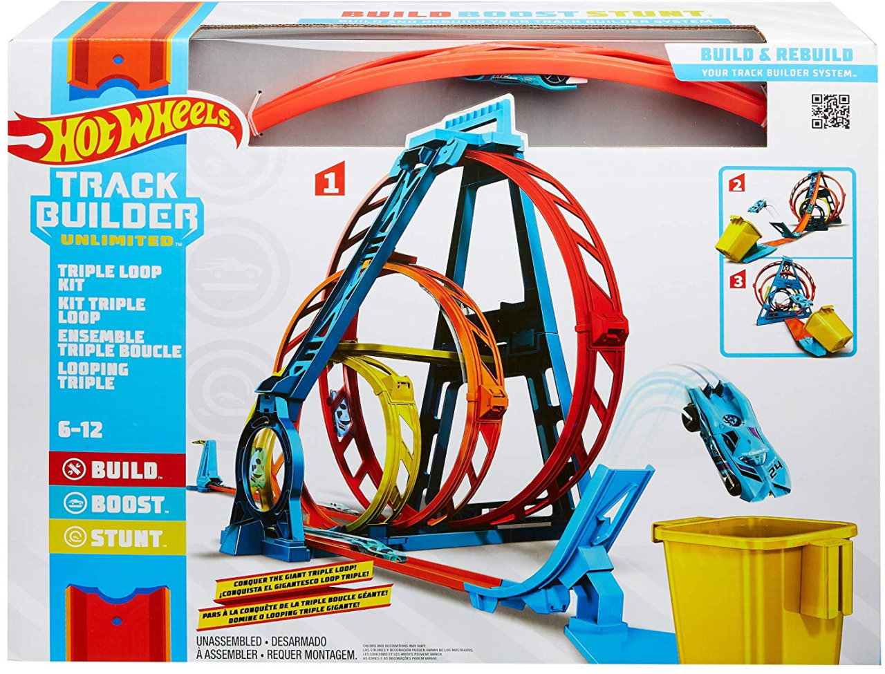 

Трек Тройная петля Hot Wheels GLC96