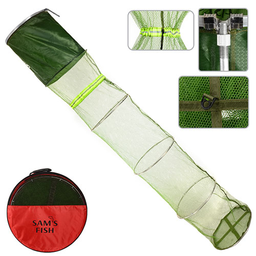 

Садок 5 колец с колышком круг в чехле 0.45х2.5м Sams Fish SF23795