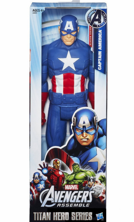 

Фигурка Капитан Америка Hasbro Мстители Marvel Avengers Titan Hero Series Captain America 30 см
