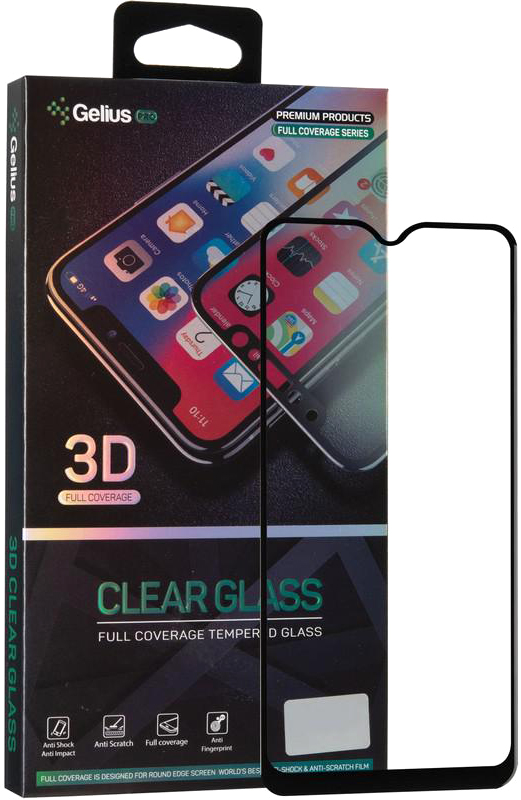 

Защитное стекло Gelius Pro для Vivo Y91c Black