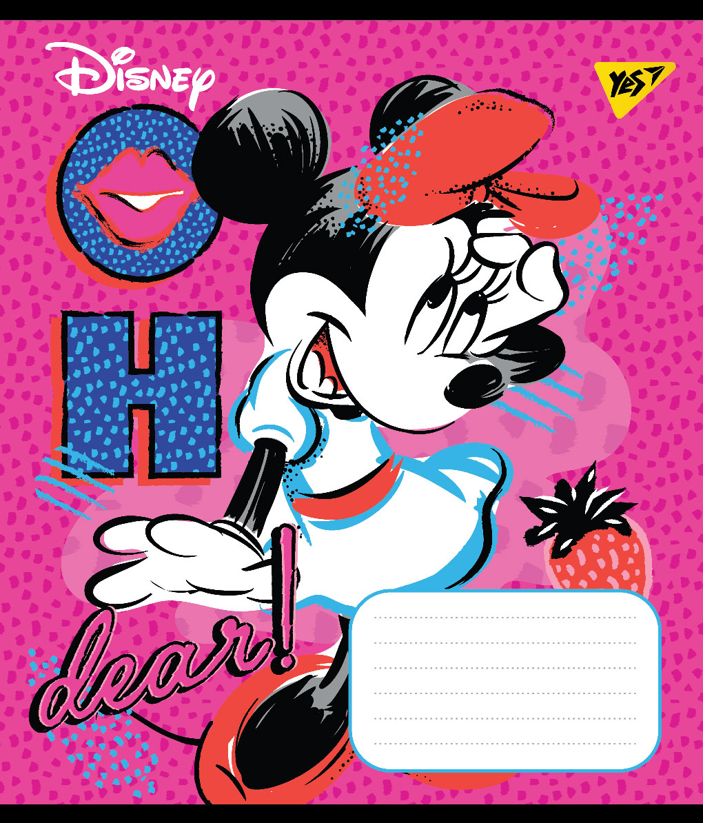 

Набор тетрадей ученических YES Minnie Party mouse А5 12 листов в клетку 25 шт (765354)