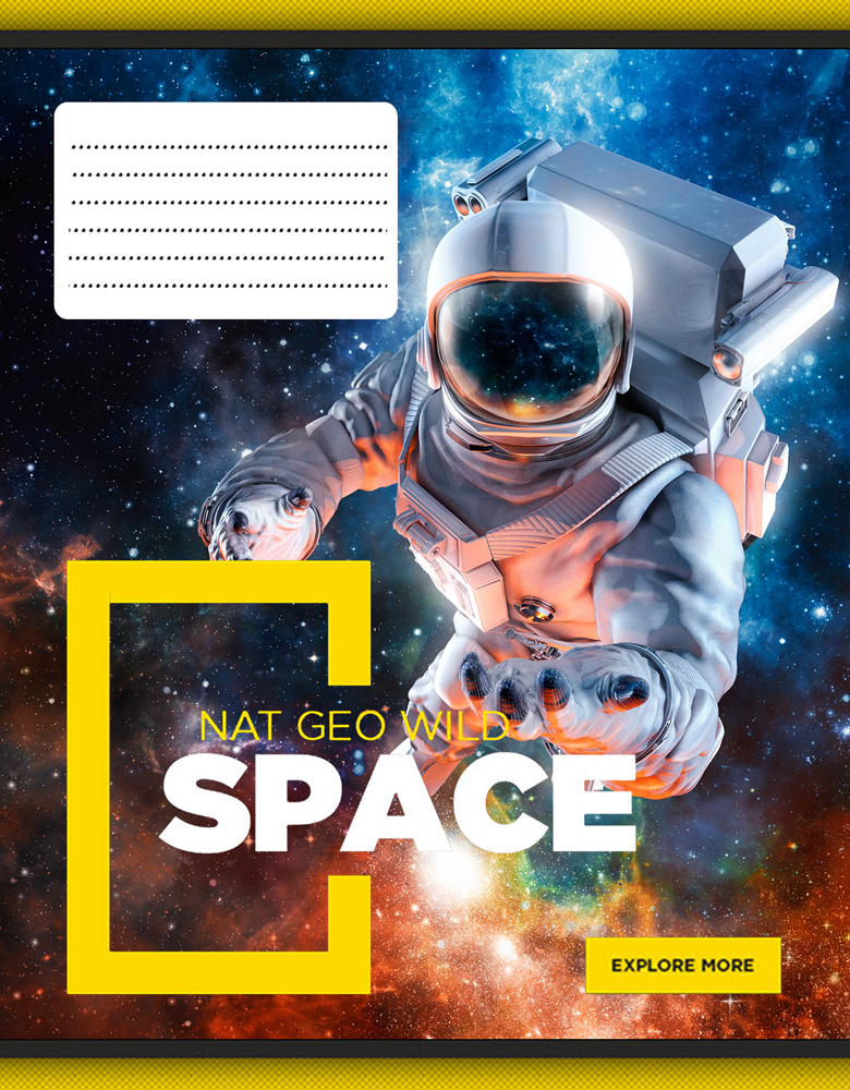 

Набор тетрадей ученических YES Space А5 12 листов в линейку 25 шт (765587)